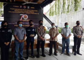 HUT Humas Polri ke-70, Kapolres Tulungagung Gelar Tasyakuran dan Silaturahmi dengan Wartawan se-Kabupaten Tulungagung 