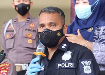 Polres Pandeglang Berhasil Ungkap Korupsi Dana Desa : Kades-Anaknya Diamankan