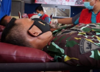 HUT Brimob ke-76, Polda Lampung Gelar Donor Darah dan Ziarah Pahlawan