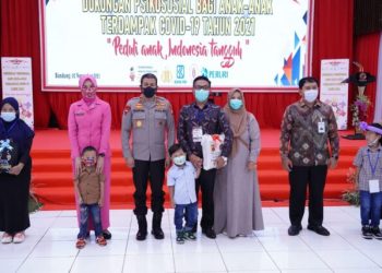 Kapolda Jabar Hadiri Giat Pelayanan Psikologi Terhadap Anak Terdampak Covid-19 Secara Virtual
