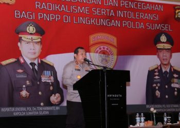 Kapolda Sumsel , Harus fahami Waspada Aksi Radikalisme dan Intoleransi