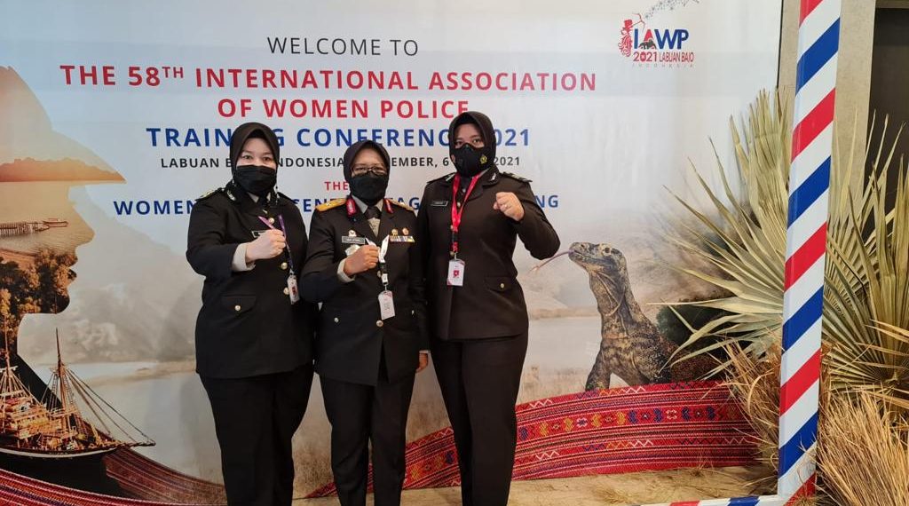 Polwan Polda Bengkulu Ikuti The 58th IAWP Training Conference