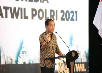 Jokowi Minta Jajaran Polri Jaga kehormatan RI di Presidensi G20