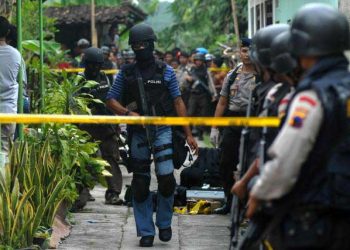 Densus 88 Antiteror Tangkap Terduga Teroris di Gonilan Sukoharjo