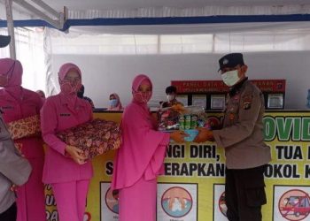 Kapolres Pangkalpinang Keliling Cek Pos Pam dan Posyan Pengamanan Nataru